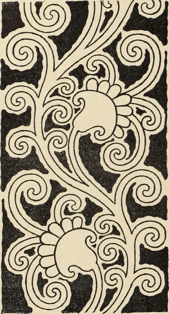 An illustration from Méthode de composition ornementale, 1905, leaf 493