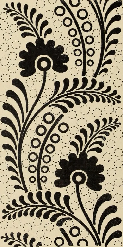 An illustration from Méthode de composition ornementale, 1905, leaf 493