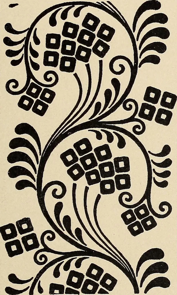 An illustration from Méthode de composition ornementale, 1905, leaf 494
