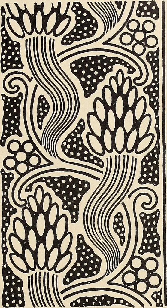 An illustration from Méthode de composition ornementale, 1905, leaf 494