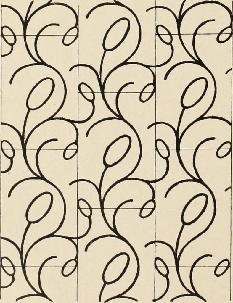 An illustration from Méthode de composition ornementale, 1905, leaf 499