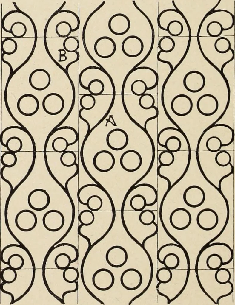 An illustration from Méthode de composition ornementale, 1905, leaf 499