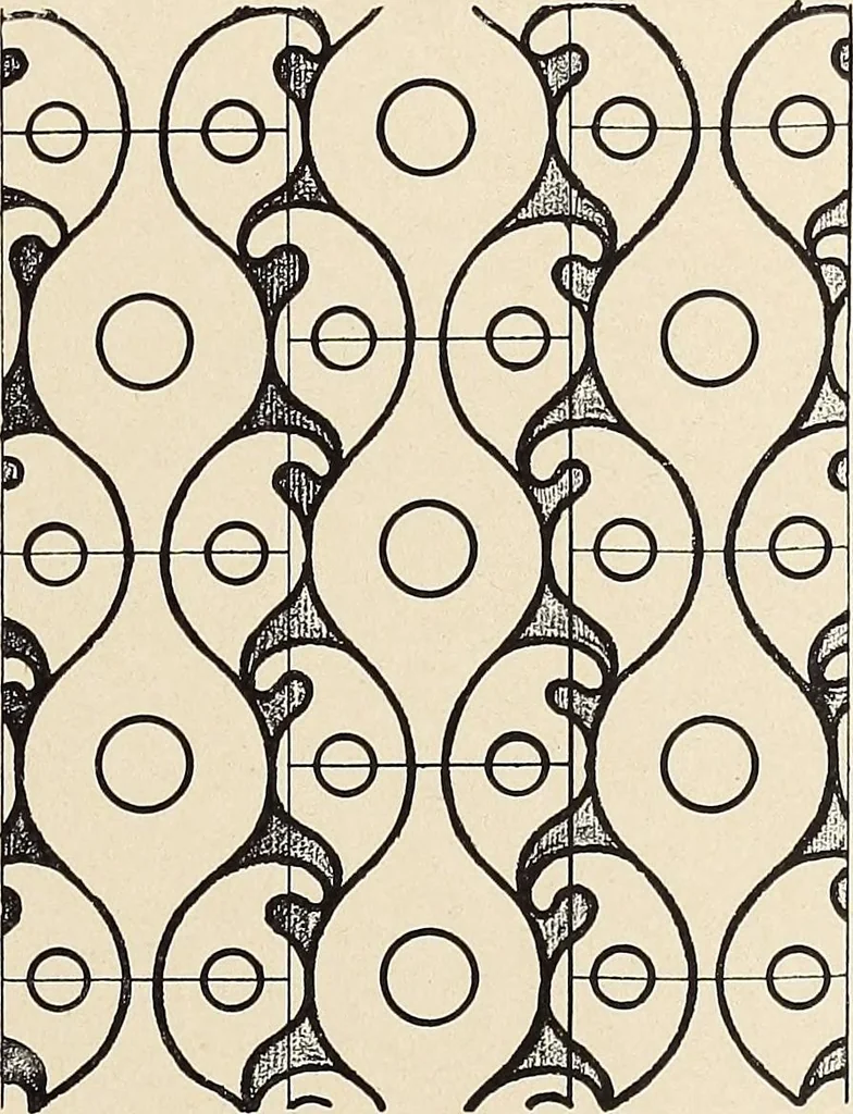 An illustration from Méthode de composition ornementale, 1905, leaf 500