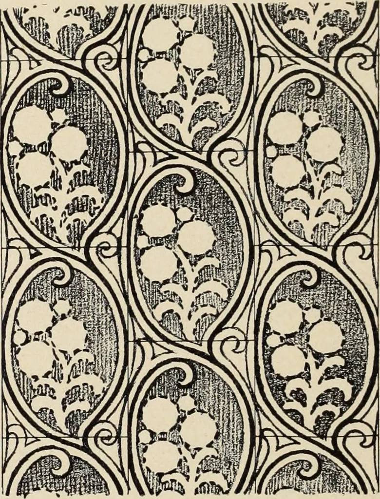 An illustration from Méthode de composition ornementale, 1905, leaf 503