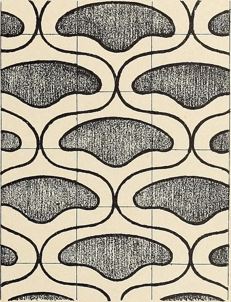 An illustration from Méthode de composition ornementale, 1905, leaf 504
