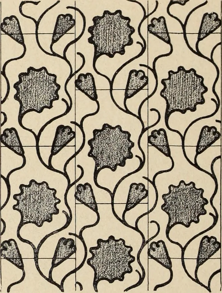 An illustration from Méthode de composition ornementale, 1905, leaf 505