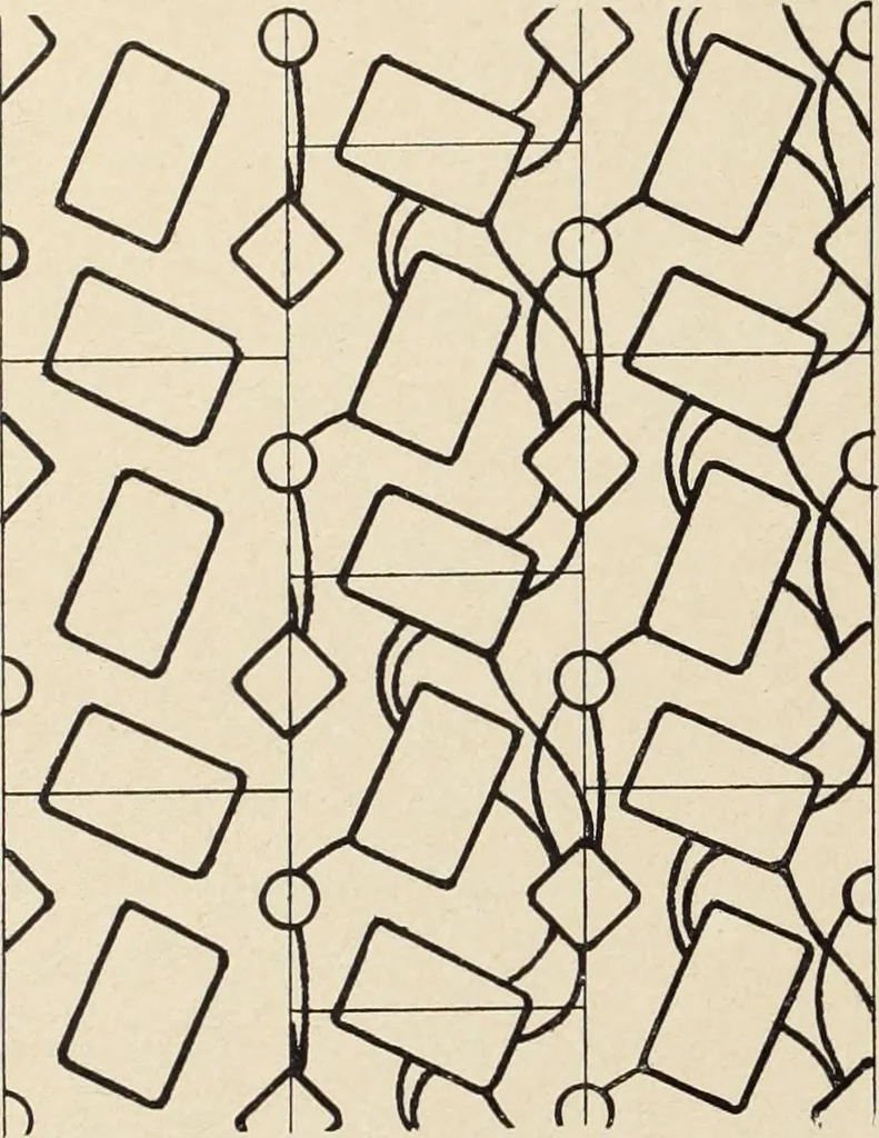 An illustration from Méthode de composition ornementale, 1905, leaf 509
