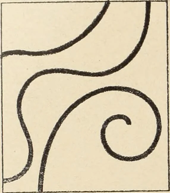 An illustration from Méthode de composition ornementale, 1905, leaf 61