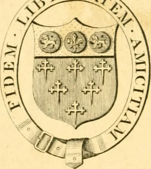 An illustration from M. Tulii Ciceronis Opera omnia : cum Gruteri et selectis variorum notis & indicibus locupletissimis, 1661, leaf 1