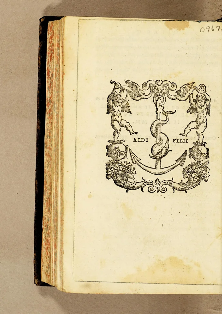 An illustration from M. Tullii Ciceronis Orationum. Pars I [-III]., 1550, leaf 572