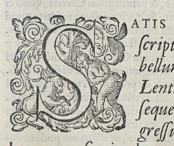 An illustration from M. Tullius Cicero Mannucciorum commentariis illustratus antiquaeq. lectioni restitutus, 1583, leaf 223