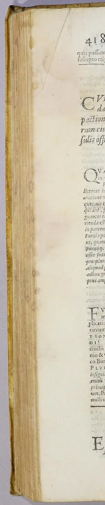 An illustration from M. Tullius Cicero Mannucciorum commentariis illustratus antiquaeq. lectioni restitutus, 1583, leaf 494