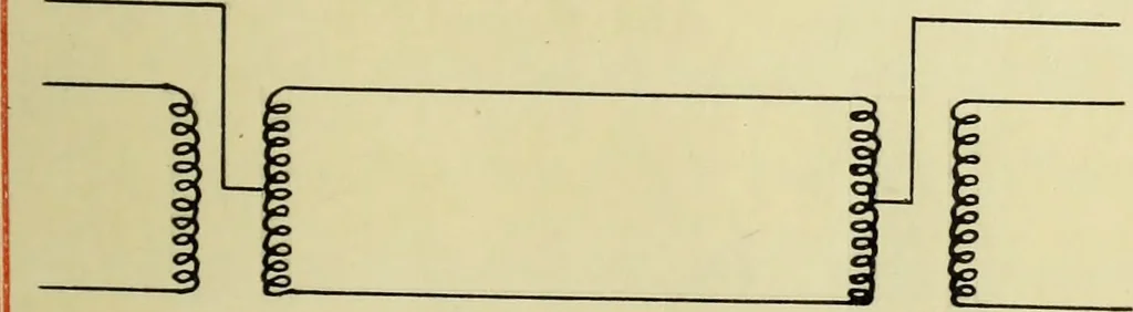 An illustration from Multiplex combinations for economic telegraphy and telephony, 1913, leaf 66