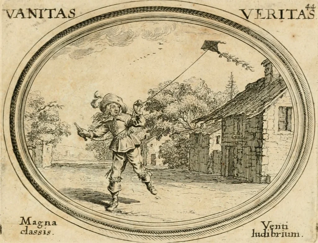 An illustration from Mundi lapis lydius, siue, Emblemata moralia nobilissimi viri D. Antonii A. Burgundia ... : in quibus vanitas per veritatem falsi accusatur & conuincitur, 1665, leaf 98