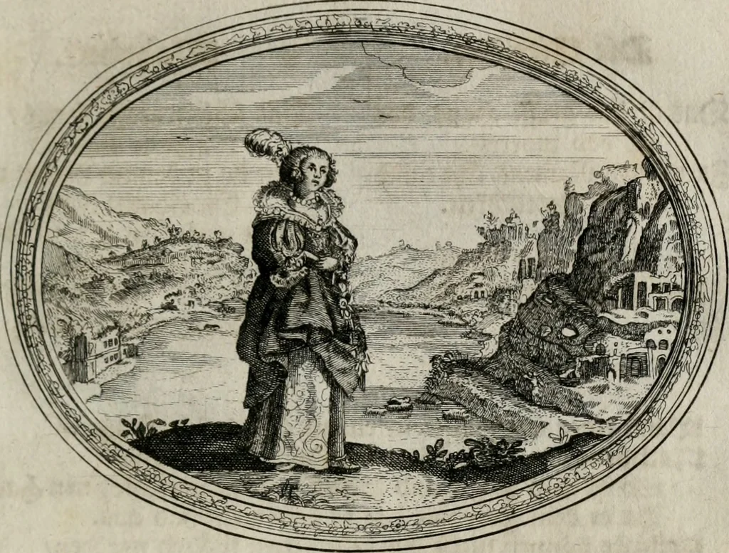 An illustration from Mundi lapis Lydius, oder, Der Welt Probier-Stein : das ist, Emblematische Sitten-Lehren, 1712, leaf 60