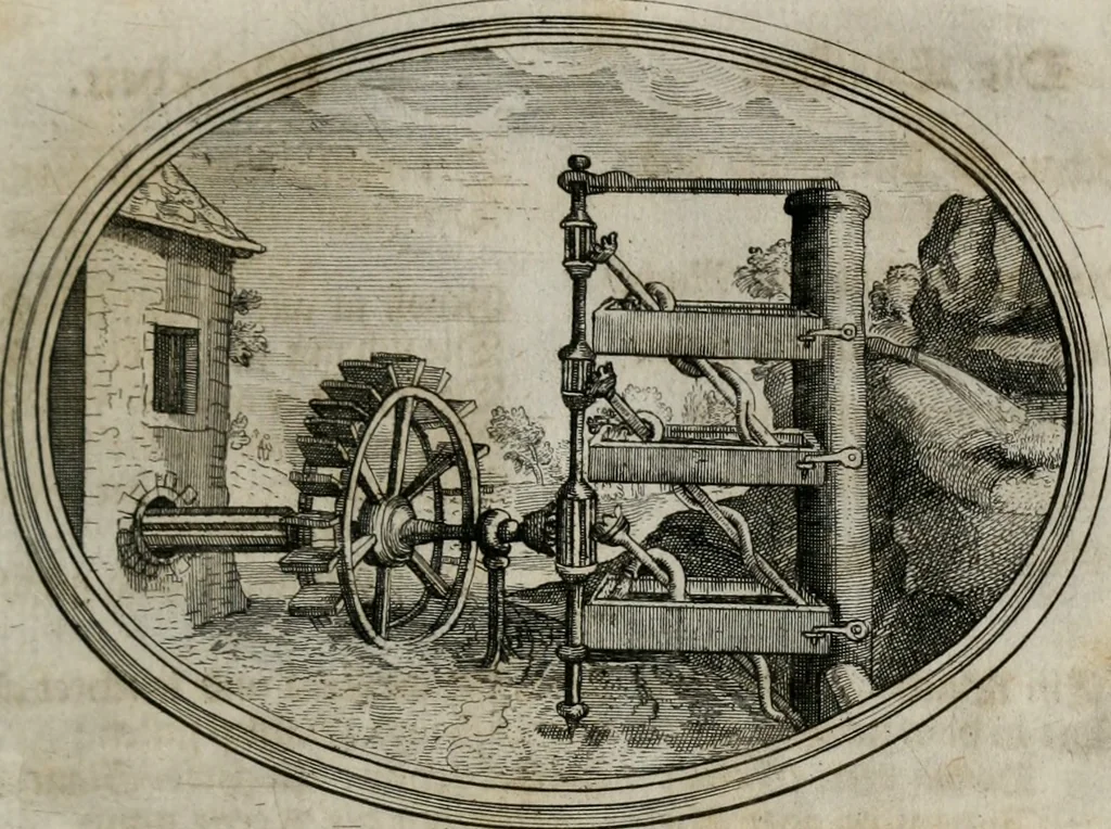 An illustration from Mundi lapis Lydius, oder, Der Welt Probier-Stein : das ist, Emblematische Sitten-Lehren, 1712, leaf 90