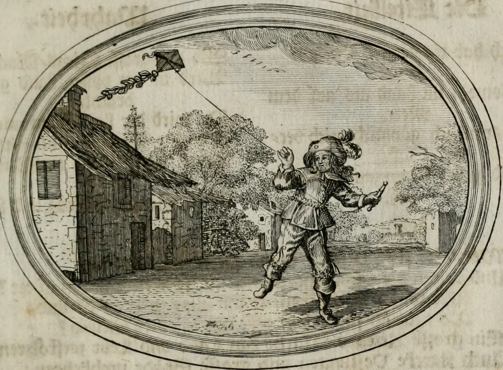 An illustration from Mundi lapis Lydius, oder, Der Welt Probier-Stein : das ist, Emblematische Sitten-Lehren, 1712, leaf 94