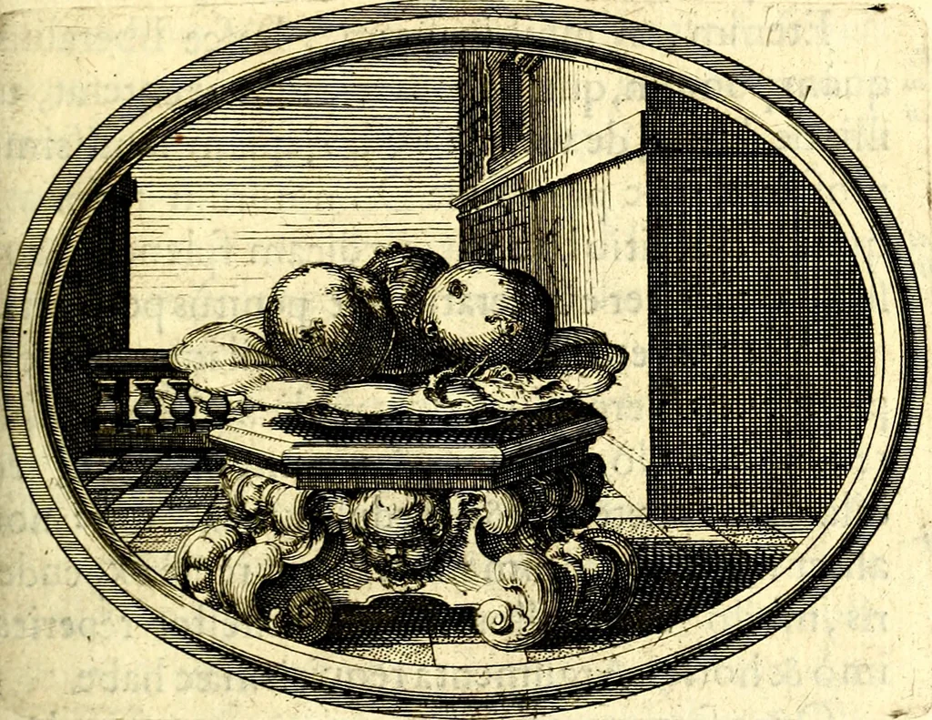 An illustration from Mundi lapis lydius, siue, Vanitas per veritat falsi accusata & conuicta, 1639, leaf 106