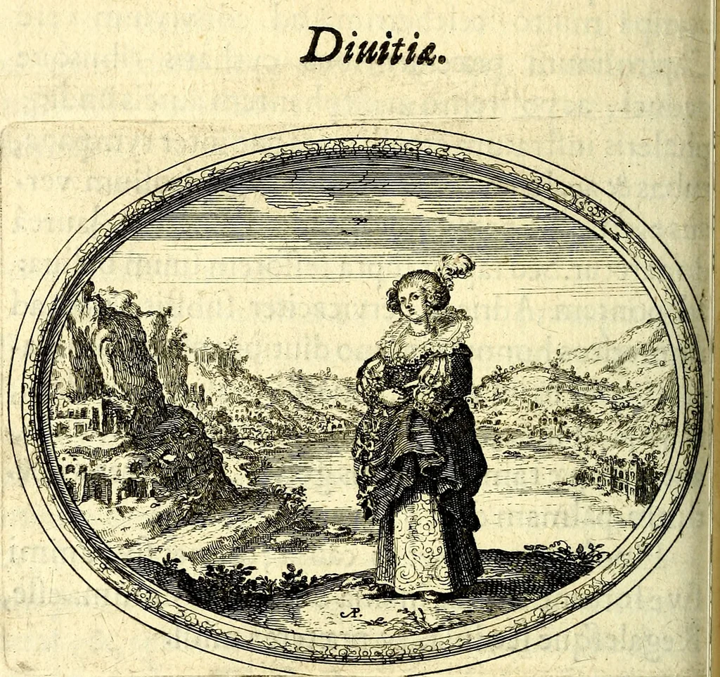 An illustration from Mundi lapis lydius, siue, Vanitas per veritat falsi accusata & conuicta, 1639, leaf 121