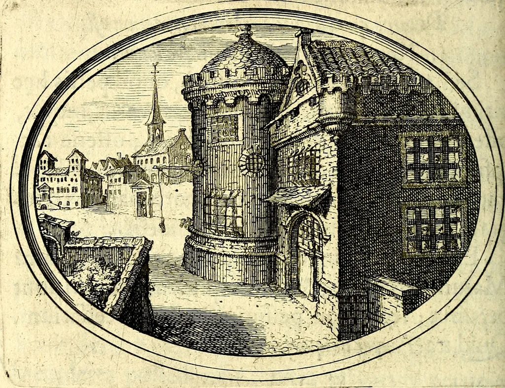 An illustration from Mundi lapis lydius, siue, Vanitas per veritat falsi accusata & conuicta, 1639, leaf 125