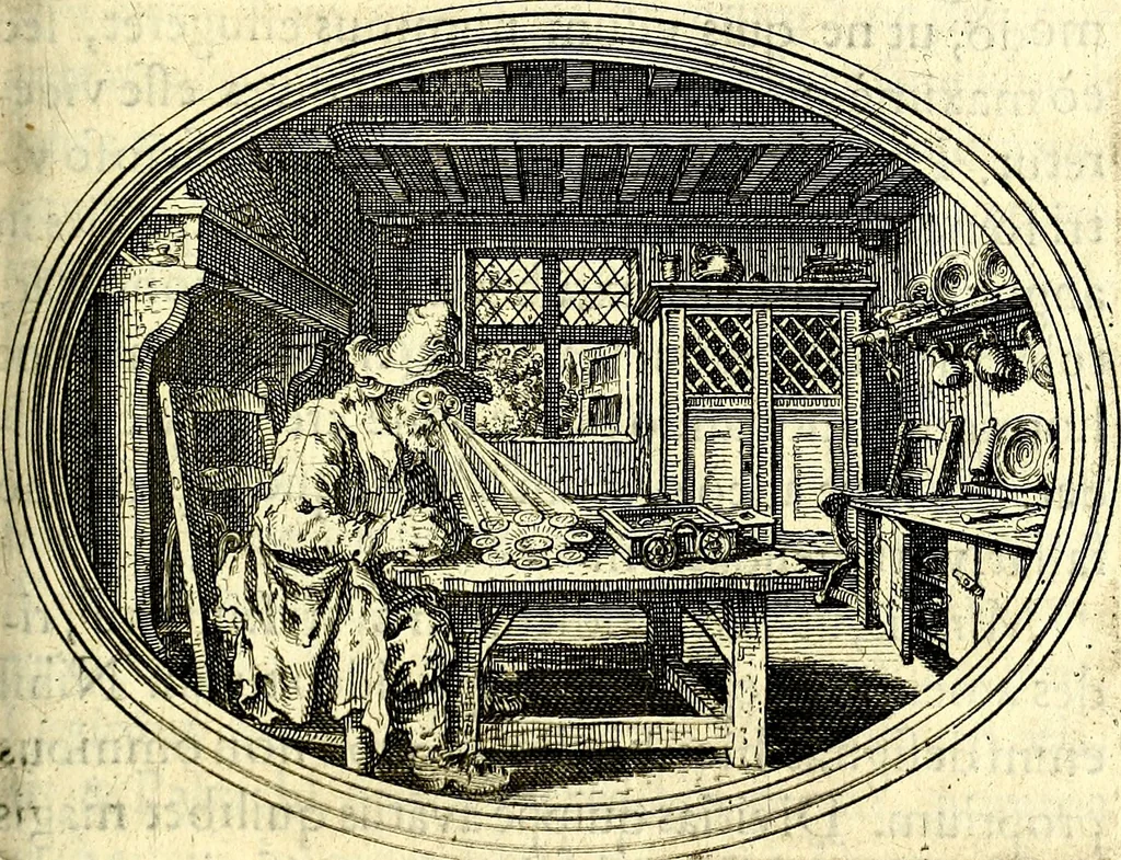 An illustration from Mundi lapis lydius, siue, Vanitas per veritat falsi accusata & conuicta, 1639, leaf 130