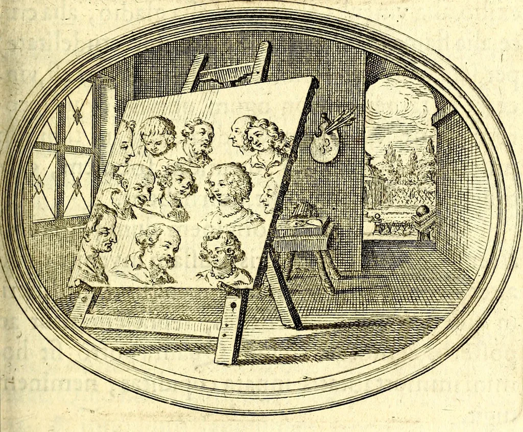 An illustration from Mundi lapis lydius, siue, Vanitas per veritat falsi accusata & conuicta, 1639, leaf 160