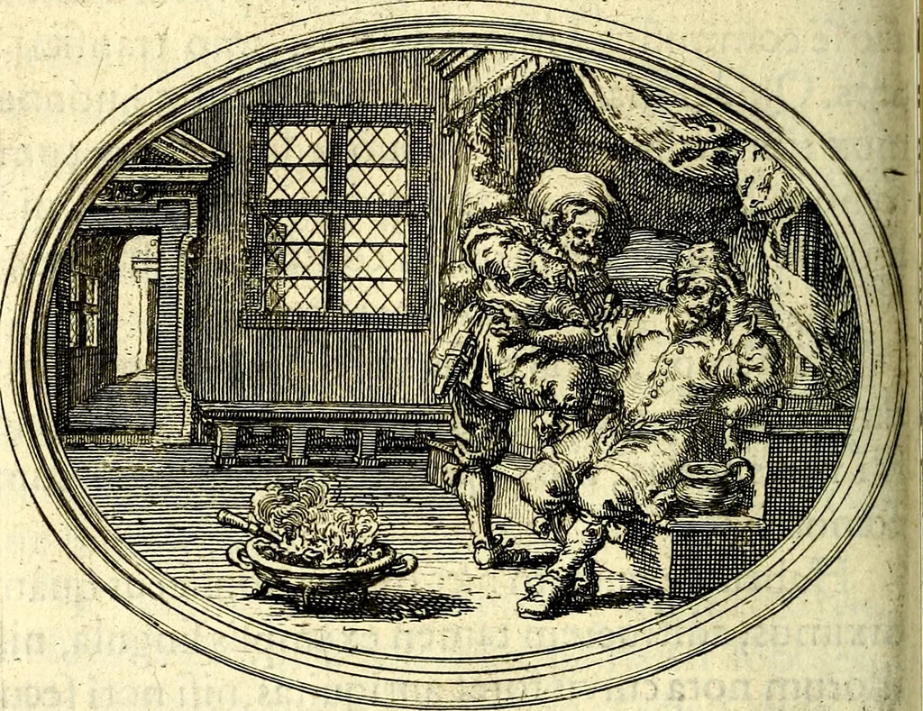 An illustration from Mundi lapis lydius, siue, Vanitas per veritat falsi accusata & conuicta, 1639, leaf 187