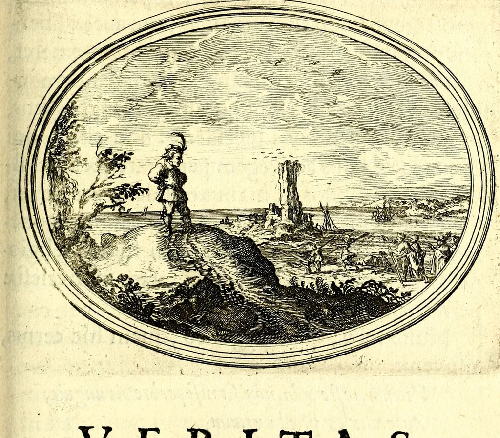 An illustration from Mundi lapis lydius, siue, Vanitas per veritat falsi accusata & conuicta, 1639, leaf 198