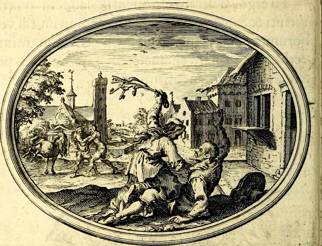 An illustration from Mundi lapis lydius, siue, Vanitas per veritat falsi accusata & conuicta, 1639, leaf 21