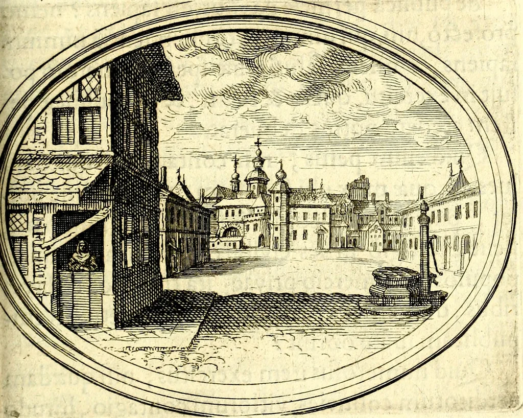 An illustration from Mundi lapis lydius, siue, Vanitas per veritat falsi accusata & conuicta, 1639, leaf 222