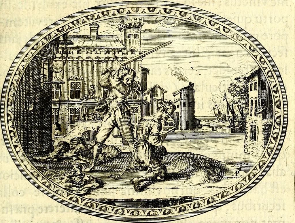 An illustration from Mundi lapis lydius, siue, Vanitas per veritat falsi accusata & conuicta, 1639, leaf 244