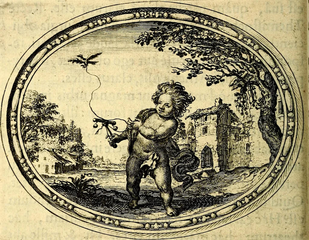 An illustration from Mundi lapis lydius, siue, Vanitas per veritat falsi accusata & conuicta, 1639, leaf 33