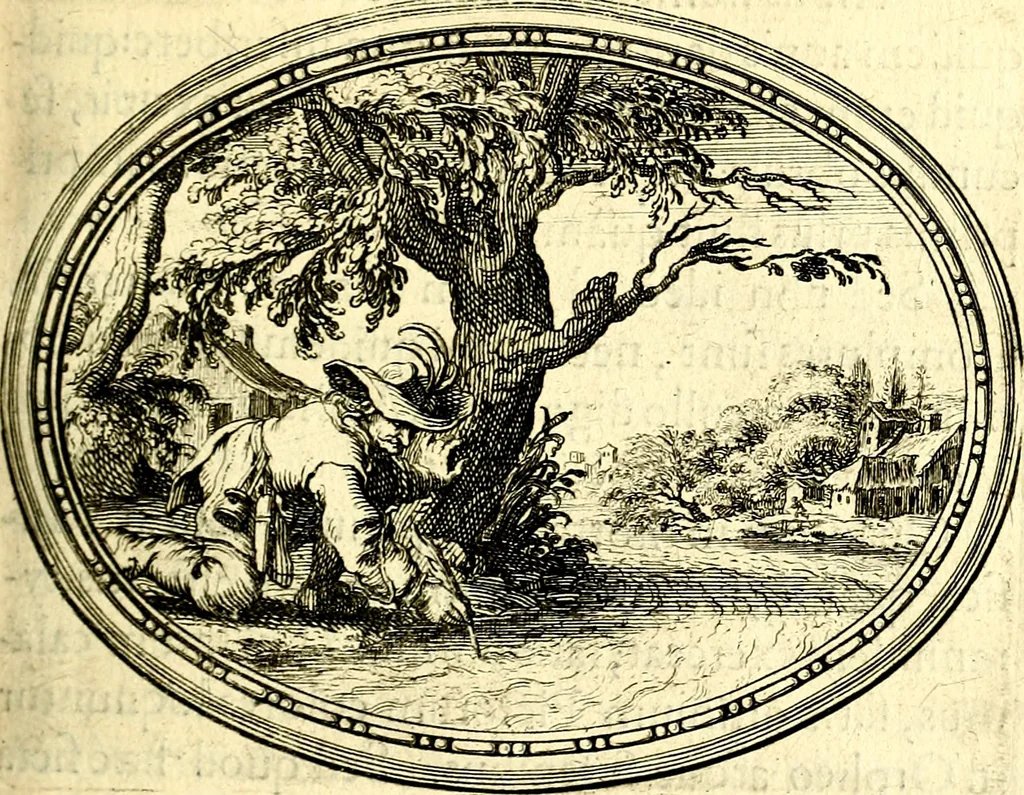 An illustration from Mundi lapis lydius, siue, Vanitas per veritat falsi accusata & conuicta, 1639, leaf 74
