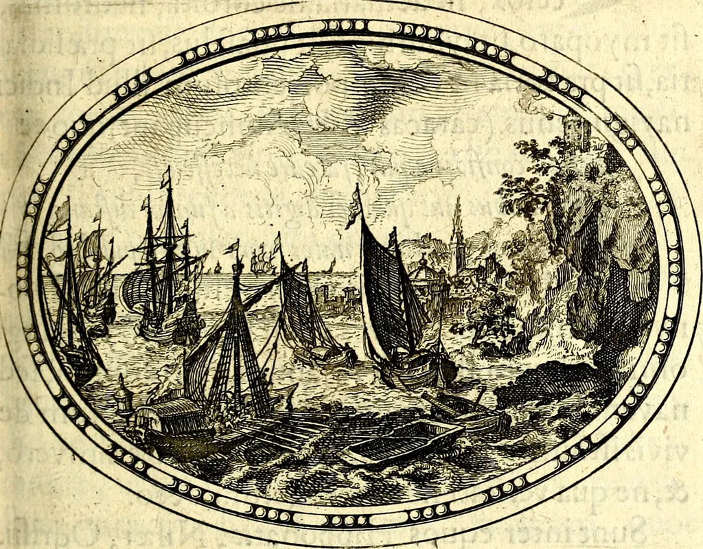 An illustration from Mundi lapis lydius, siue, Vanitas per veritat falsi accusata & conuicta, 1639, leaf 96