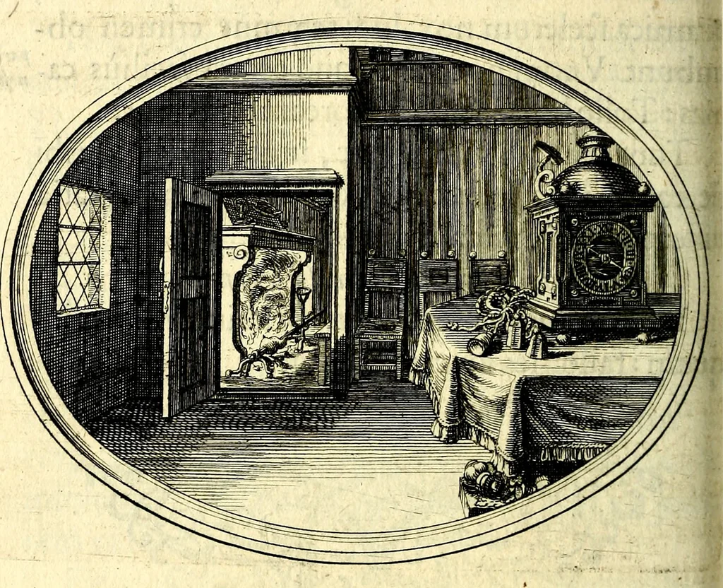 An illustration from Mundi lapis lydius, siue, Vanitas per veritat falsi accusata & conuicta, 1639, leaf 107