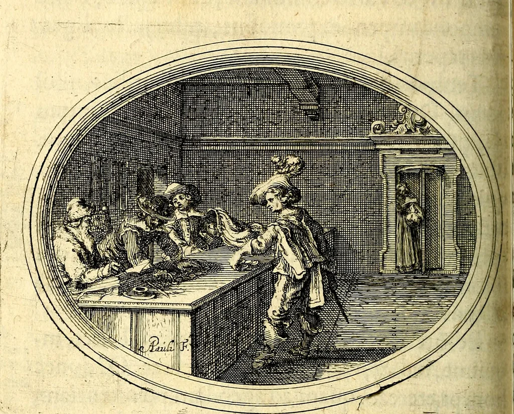 An illustration from Mundi lapis lydius, siue, Vanitas per veritat falsi accusata & conuicta, 1639, leaf 115