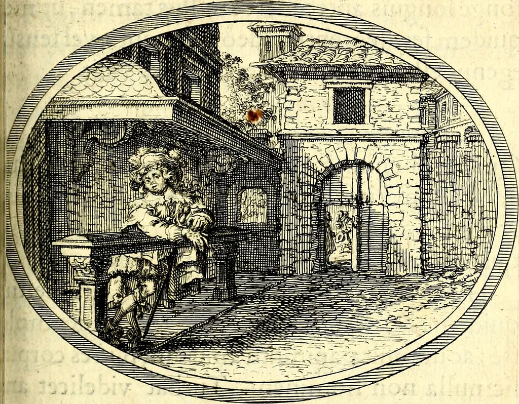An illustration from Mundi lapis lydius, siue, Vanitas per veritat falsi accusata & conuicta, 1639, leaf 134
