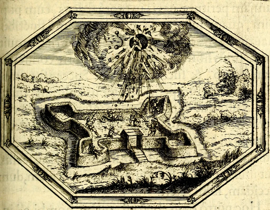 An illustration from Mundi lapis lydius, siue, Vanitas per veritat falsi accusata & conuicta, 1639, leaf 168