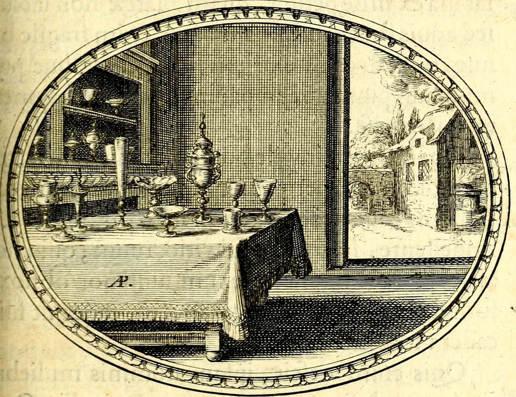 An illustration from Mundi lapis lydius, siue, Vanitas per veritat falsi accusata & conuicta, 1639, leaf 200