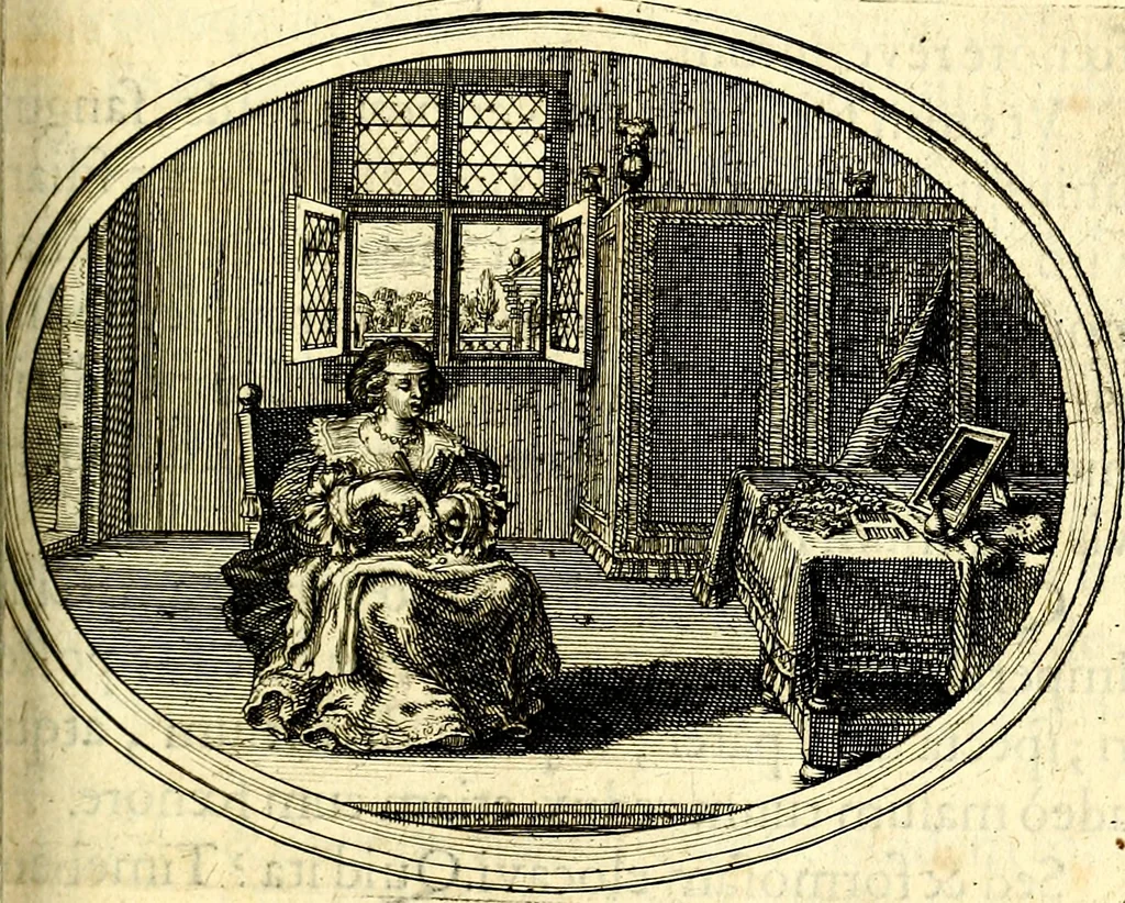 An illustration from Mundi lapis lydius, siue, Vanitas per veritat falsi accusata & conuicta, 1639, leaf 206