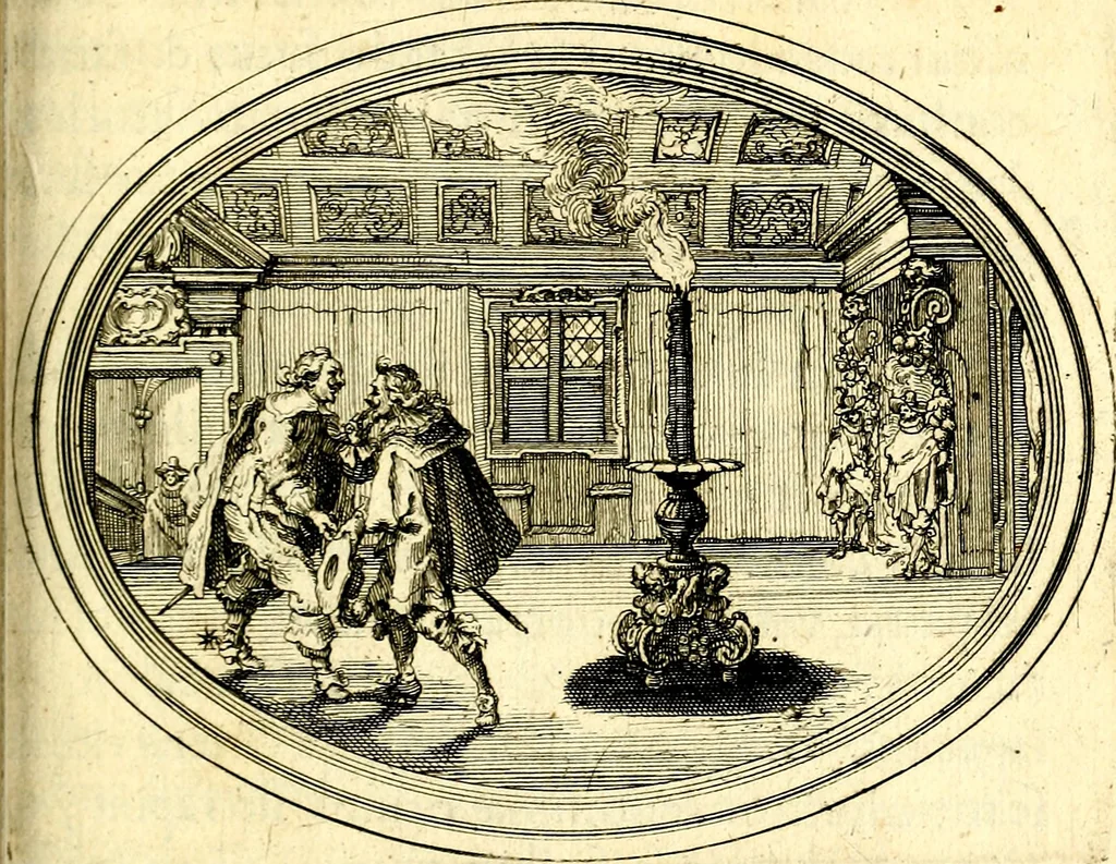 An illustration from Mundi lapis lydius, siue, Vanitas per veritat falsi accusata & conuicta, 1639, leaf 236