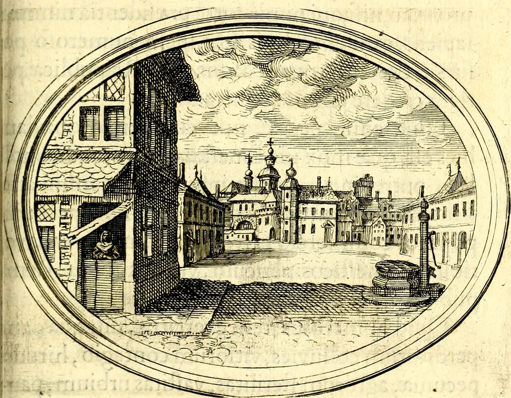 An illustration from Mundi lapis lydius, siue, Vanitas per veritat falsi accusata & conuicta, 1639, leaf 246