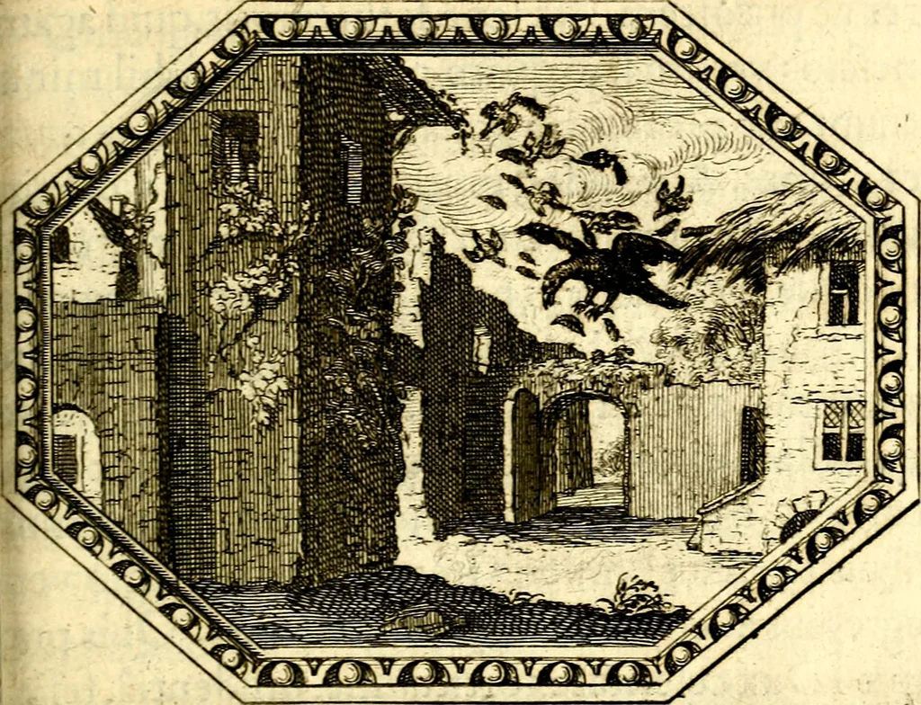 An illustration from Mundi lapis lydius, siue, Vanitas per veritat falsi accusata & conuicta, 1639, leaf 252