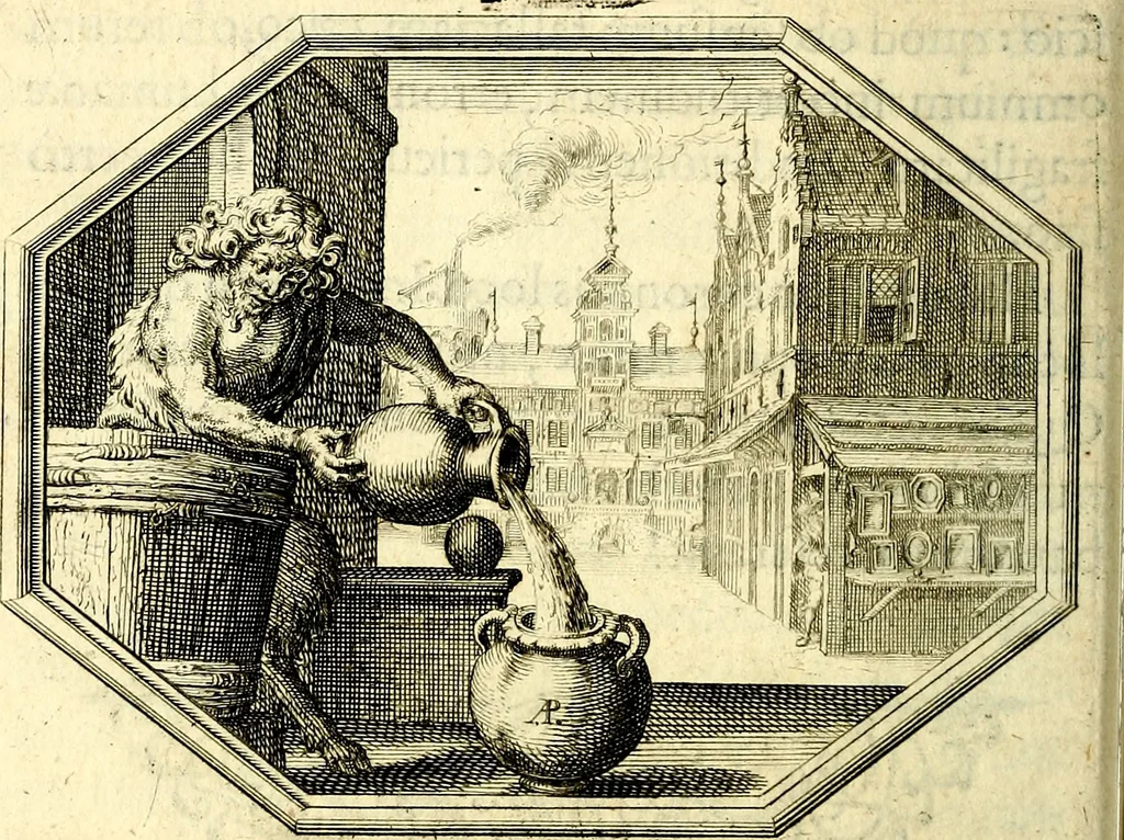 An illustration from Mundi lapis lydius, siue, Vanitas per veritat falsi accusata & conuicta, 1639, leaf 37