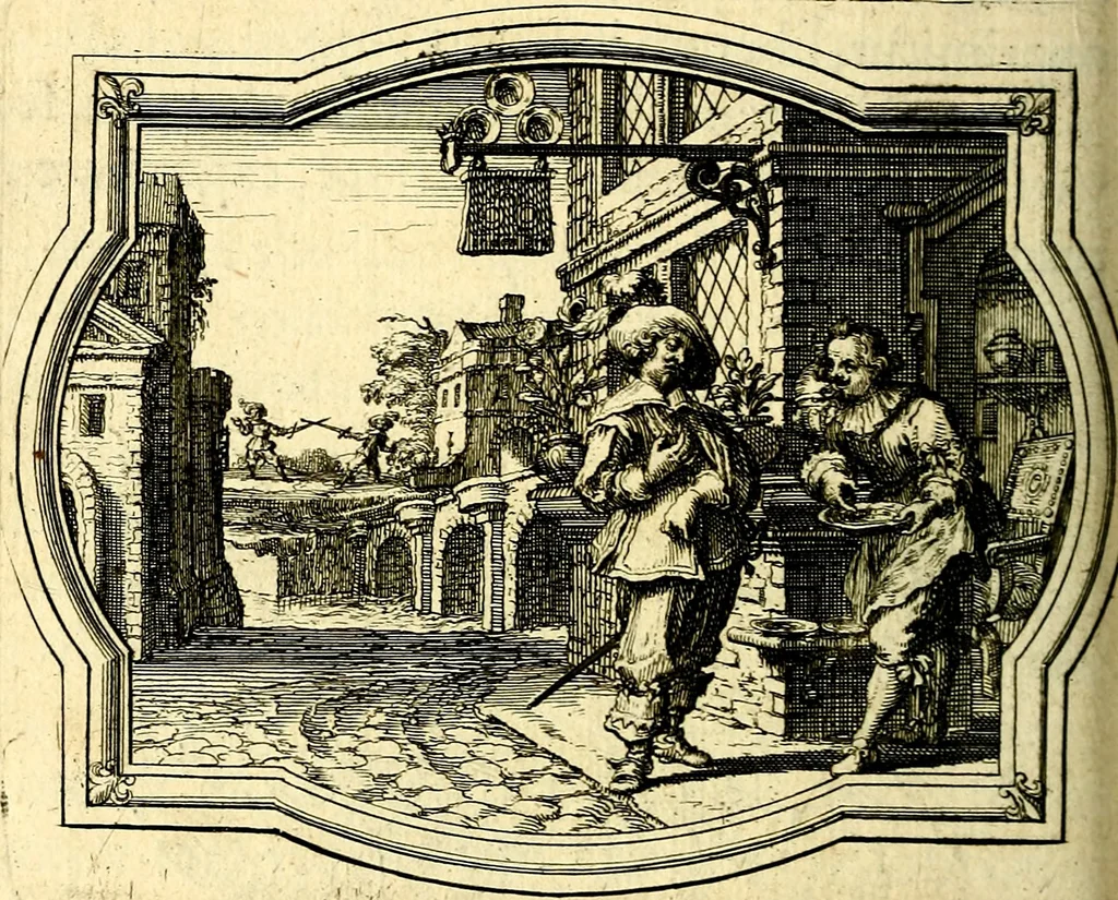An illustration from Mundi lapis lydius, siue, Vanitas per veritat falsi accusata & conuicta, 1639, leaf 61