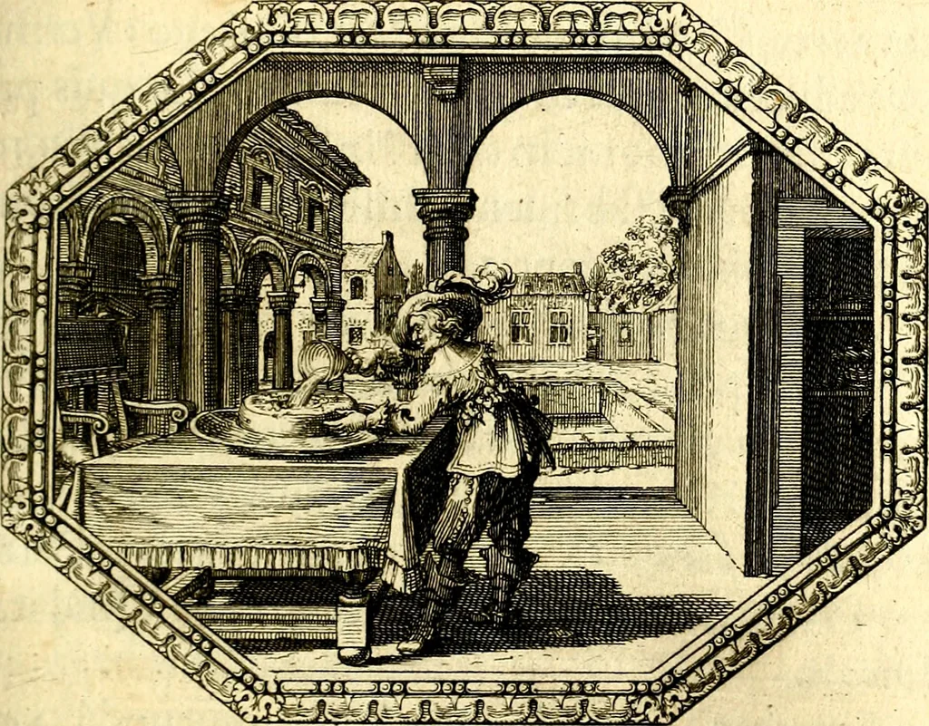 An illustration from Mundi lapis lydius, siue, Vanitas per veritat falsi accusata & conuicta, 1639, leaf 68
