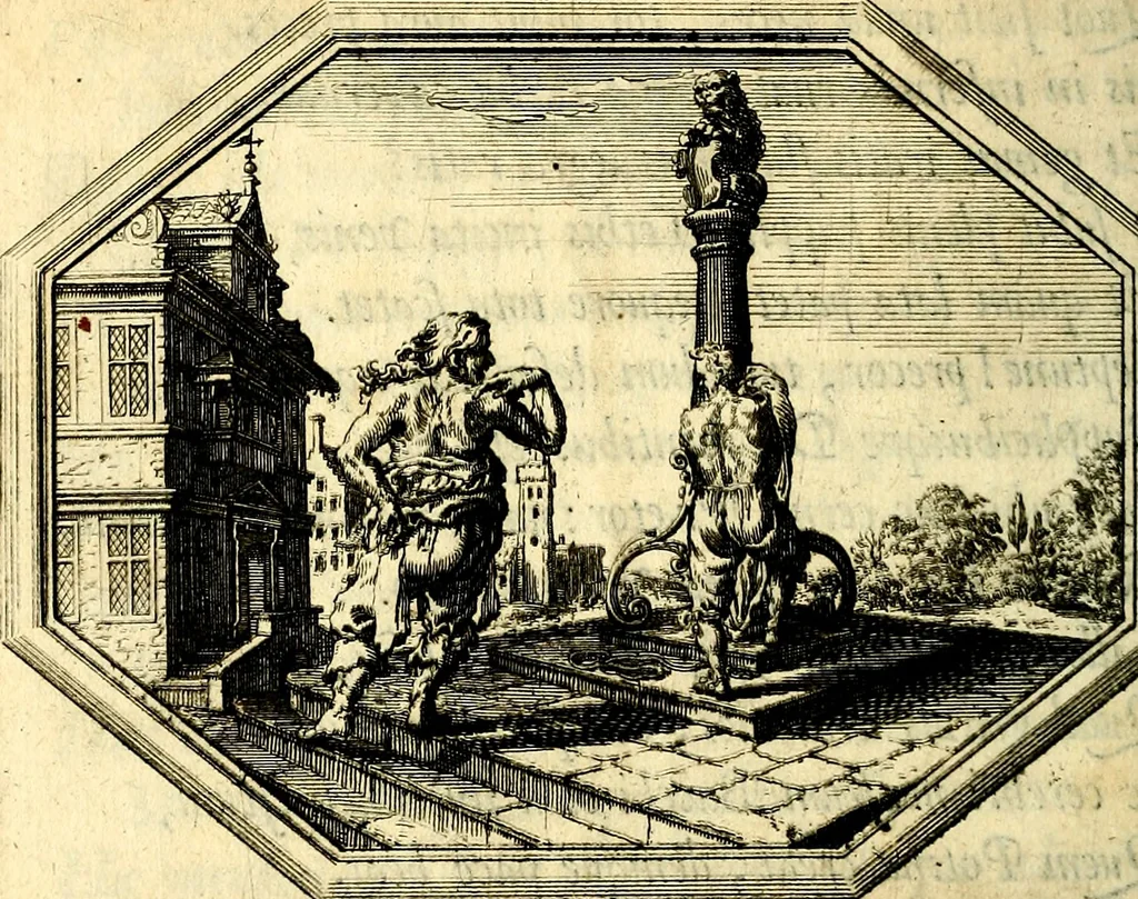 An illustration from Mundi lapis lydius, siue, Vanitas per veritat falsi accusata & conuicta, 1639, leaf 89