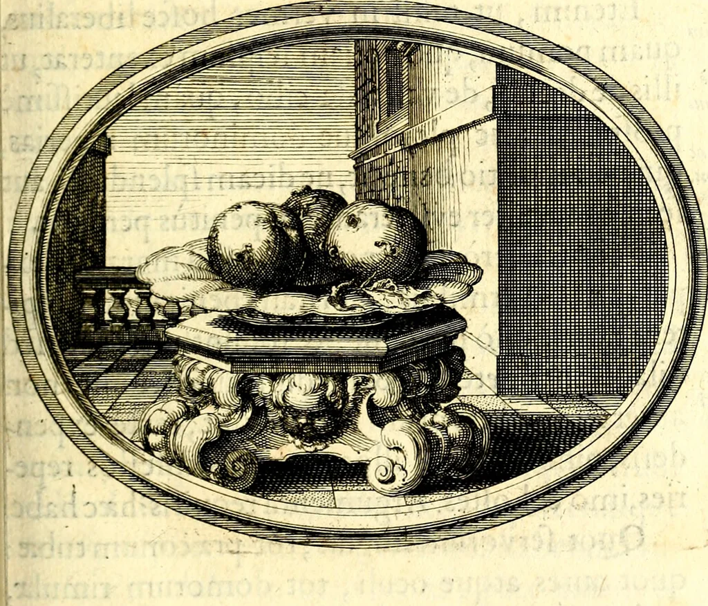 An illustration from Mundi lapis lydius, siue, Vanitas per veritat falsi accusata & conuicta, 1639, leaf 132