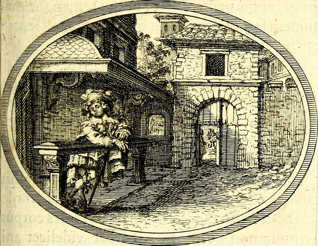 An illustration from Mundi lapis lydius, siue, Vanitas per veritat falsi accusata & conuicta, 1639, leaf 136