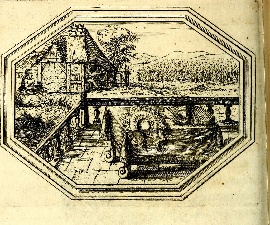 An illustration from Mundi lapis lydius, siue, Vanitas per veritat falsi accusata & conuicta, 1639, leaf 259